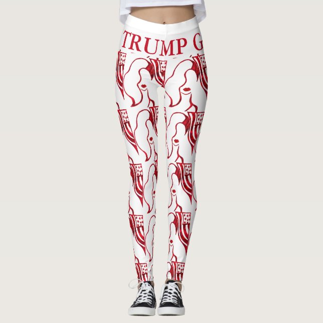 TRUMP MÄDCHEN ROCK! LEGGINGS (Vorderseite)