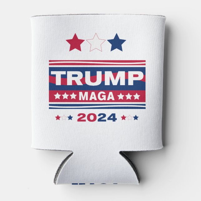 TRUMP~MAGA~2024 DOSENKÜHLER (Vorderseite)