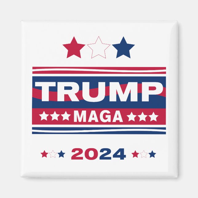 TRUMP~MAGA~2024 MAGNET (Vorne)