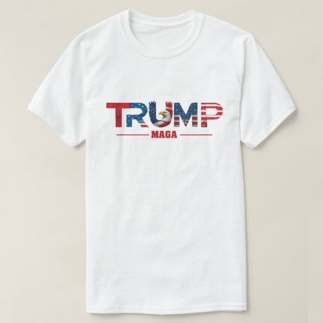 TRUMP MAGA 2024 T-Shirt (Design vorne)