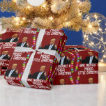 TRUMP MAGA LITTLE CHRISTMAS 2024 Wrapping Paper Geschenkpapier<br><div class="desc">TRUMP - HABEN SIE EIN MAGA-KLEINES CHRISTMAS-Packpapier</div>