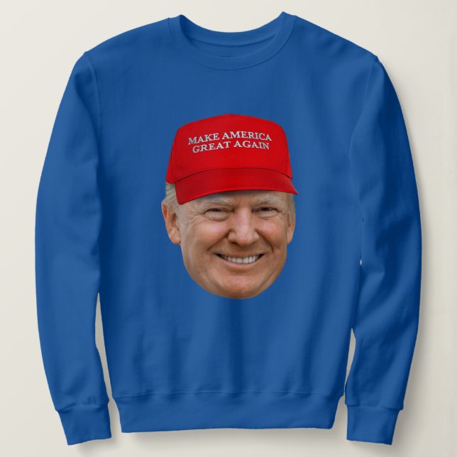 TRUMP MAGA Weihnachten Sweatshirt (Design vorne)