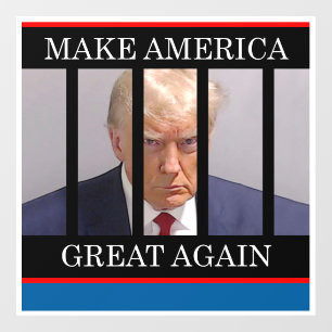 Trump MAGA Window Clying Fensteraufkleber