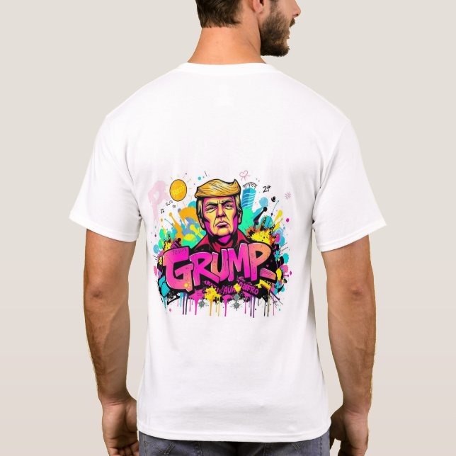 Trump McDonalds-Shirt T-Shirt (Rückseite)