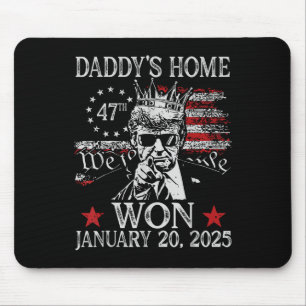 Trump Merchandise Daddys Zuhause Trump Einweihung Mousepad