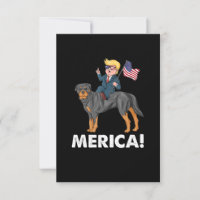 Trump Merica Rottweiler Dog American Hero
