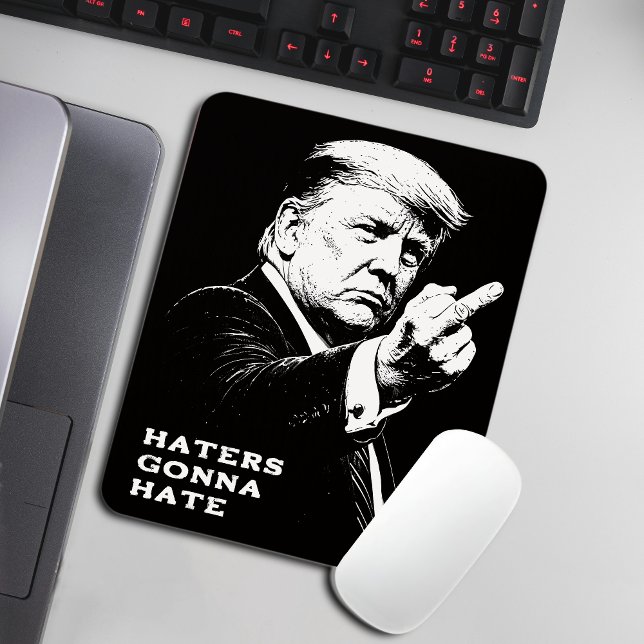 Trump Middle Finger 2026 Meme Funny Mousepad (Von Creator hochgeladen)