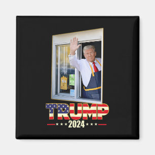 Trump mit McDonald Trump-Mitarbeitern für Trump st Magnet