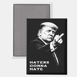 Trump Mittelfinger 2026 Meme Lustig Magnet