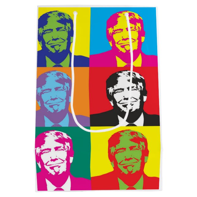 TRUMP MITTLERE GESCHENKTÜTE (Rückseite)
