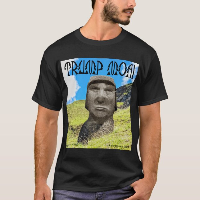 Trump Moai T-Shirt (Vorderseite)