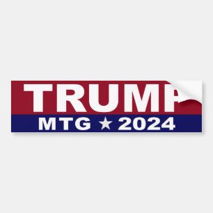 Trump MTG Marjorie Taylor Greene 2024 Autoaufkleber