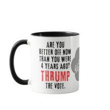 Trump Mug : "Demandez-vous"