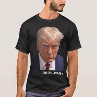 Trump Mugshot (eingefärbt) T-Shirt