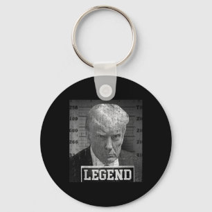Trump Mugshot Funny Donald Trump Legend Schlüsselanhänger