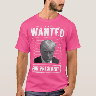 Trump Mugshot Nie übergibt sich 2024 T-Shirt