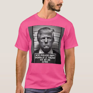 Trump Mugshot Präsident 2024 T-Shirt