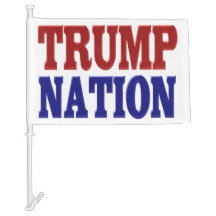 Trump Nation Rot Blau