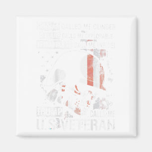 Trump nennt mir U.S. Veteran Skull American Flag ( Magnet