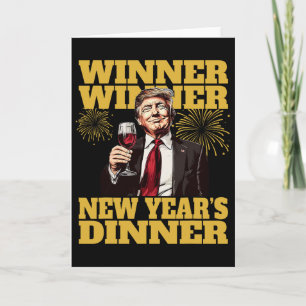 Trump Neujahrsdinner 2025  Karte