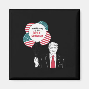 Trump New Oma Pregnancy Ankündigung Amerikaner Magnet