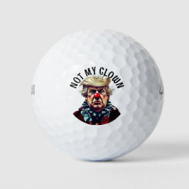 Trump nicht mein Clown Golfball
