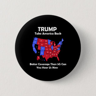 Trump nimmt Amerika auf US-Karte - Bessere Abdecku Button