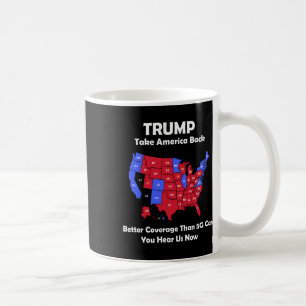 Trump nimmt Amerika auf US-Karte - Bessere Abdecku Kaffeetasse