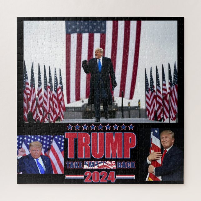 Trump nimmt Amerika zurück (Vertikal)