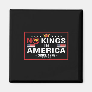 Trump No Kings T-Shirt Hergestellt in den USA Amer Magnet