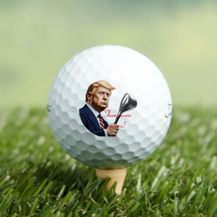 Trump: Noch mehr Jahre der Größe! Golfball