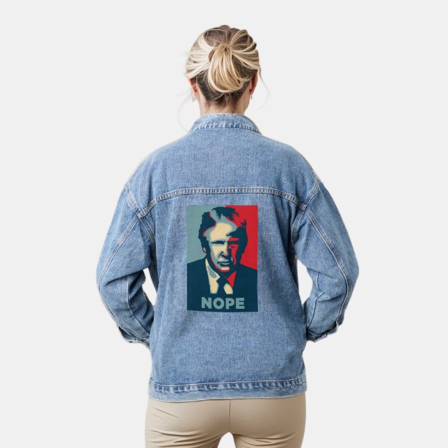 Trump Nope Denim Jacket Jeansjacke (Modell)
