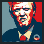 Trump Nope Poster<br><div class="desc">Trump Nope Pop Art</div>