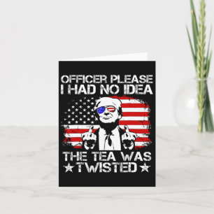 Trump Officer Bitte hatte ich keine Ahnung, dass d Karte