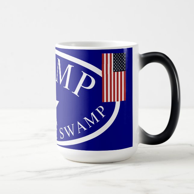Trump Oval LKW Drain the Swamp Verwandlungstasse (Rechts)