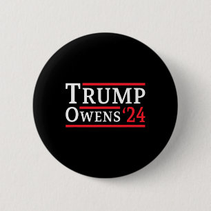 Trump Owens 2024 Republikanische Wahlen Präsident Button