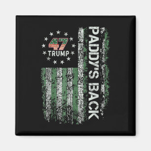 Trump Paddys Back 45 47 St Patricks Day Usa Magnet