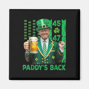 Trump Paddys Back 45 47 St Patricks Day Usa Magnet