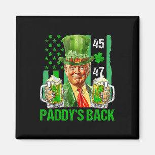 Trump Paddys Back 45 47 St Patricks Day Usa Magnet