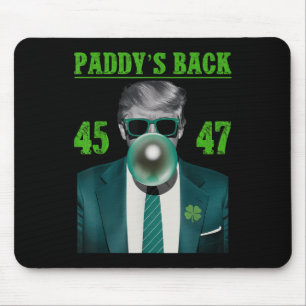 Trump Paddys Back Design - Trump St Mousepad
