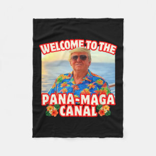Trump Panama Canal Pana-mega Beach Cruise Vacation Fleecedecke