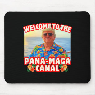 Trump Panama Canal Pana-mega Beach Cruise Vacation Mousepad