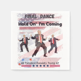 Trump Paper Napkins Serviette