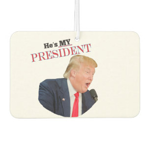 Trump Patriotic 🚗 USA Er ist mein Präsident Autolufterfrischer