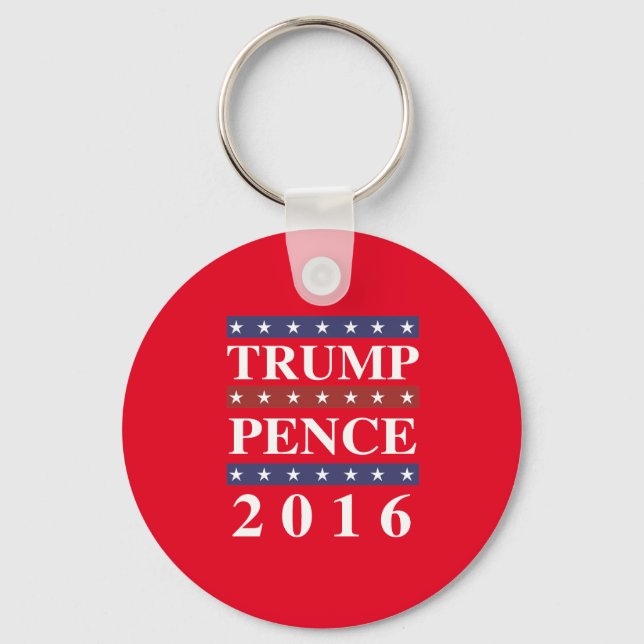 Trump Pence 2016 - Für Amerika — - Schlüsselanhänger (Vorderseite)