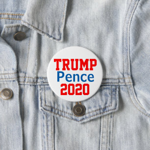 Trump Pence 2020 Button