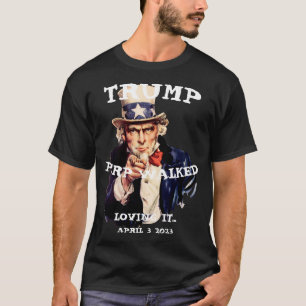 Trump Perp ging 2023 Dienstag Uncle Sam T-Shirt