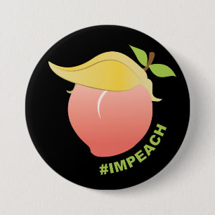 Trump-Pfirsich Button