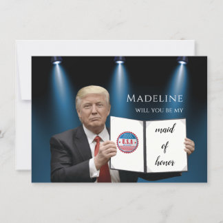 Trump Phantastische Trauzeugin Card
