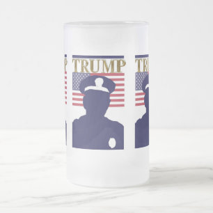 TRUMP-POLITIK MATTGLAS BIERGLAS